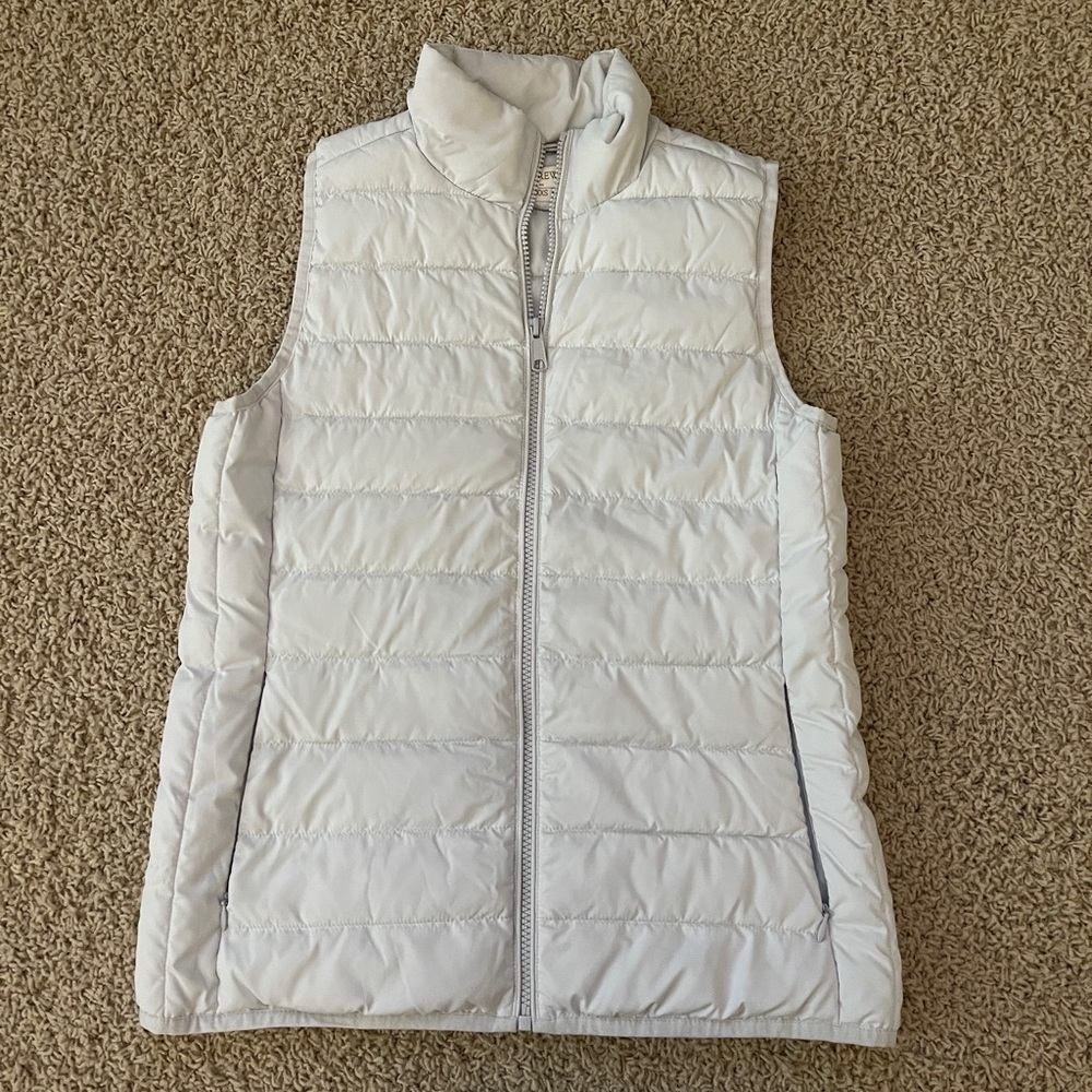 J Crew White Vest